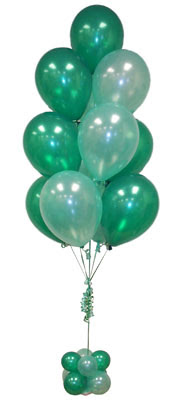 Sevdiklerinize 17 adet uan balon demeti yollayin.   Ankara Glba Karyaka iek sat 