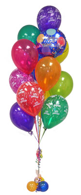  Ankara Glba Karyaka iek sat  Sevdiklerinize 17 adet uan balon demeti yollayin.
