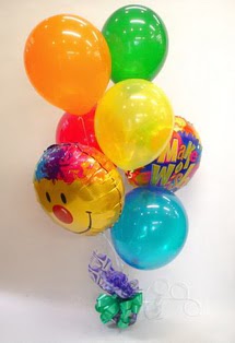  Ankara Semenler Glba iekiler 17 adet uan balon ve kk kutuda ikolata